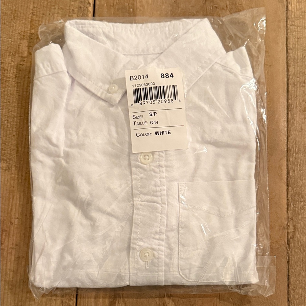 Classic White Men's Shirt